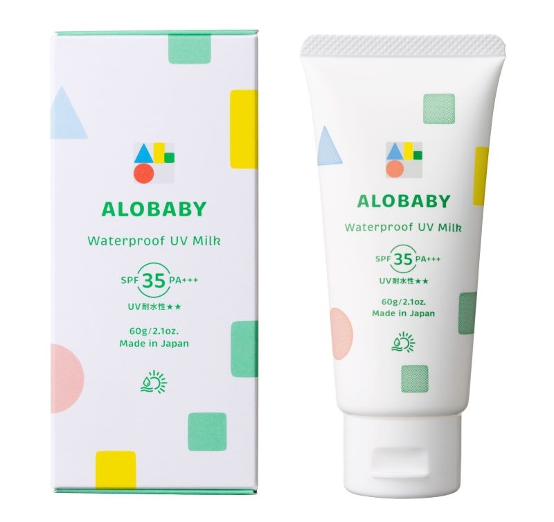 ALOBABY ウォーター プルーフ UVミルク SPF35/PA+++ 60g 0ヵ月~