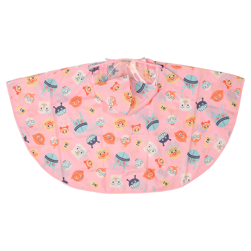 レインポンチョ アンパンマン ピンク ピンク 80~95cm