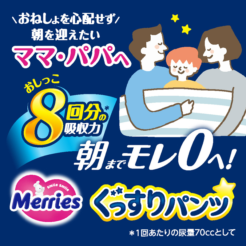 おねしょを心配せず朝を迎えたいママ・パパへ