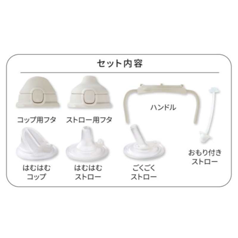 magmag 成長実感 3種のコップ&ストローセット