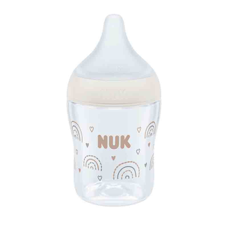 パーフェクトマッチ ほ乳びん プラスチック製 150ml レインボー 適温目盛り付き 150ml