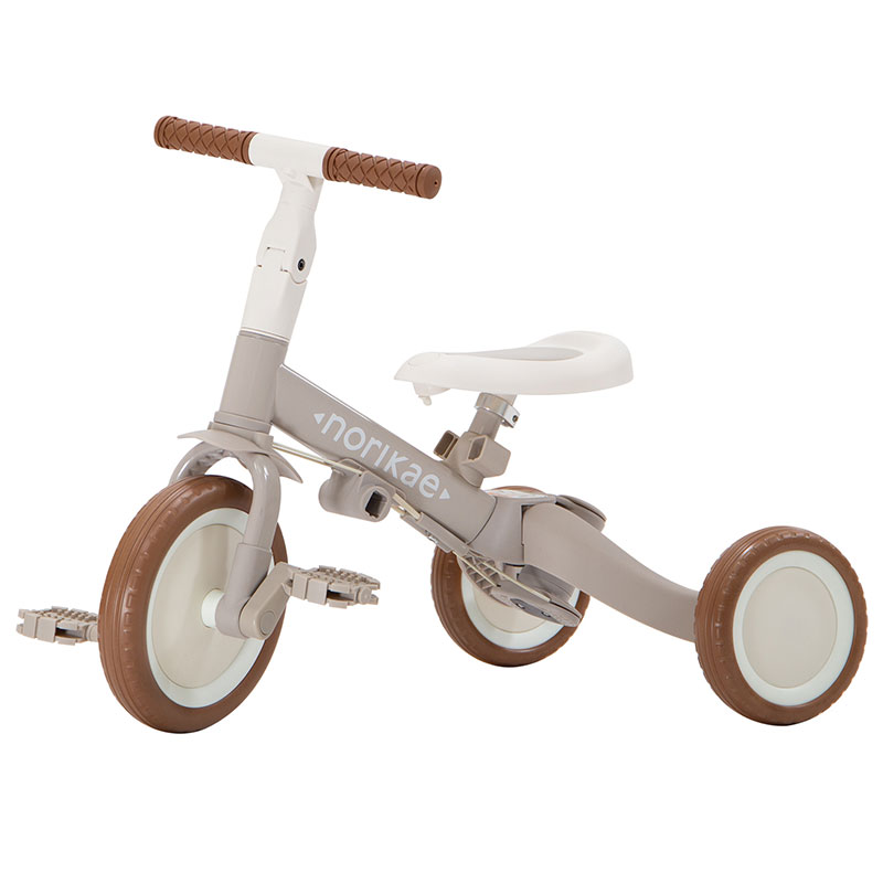 のりかえ三輪車GX ガード付き モカグレージュ