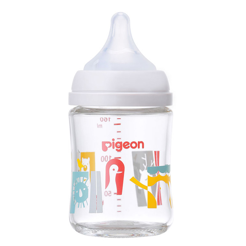 母乳実感 耐熱ガラス 160ml Zoo 160ml