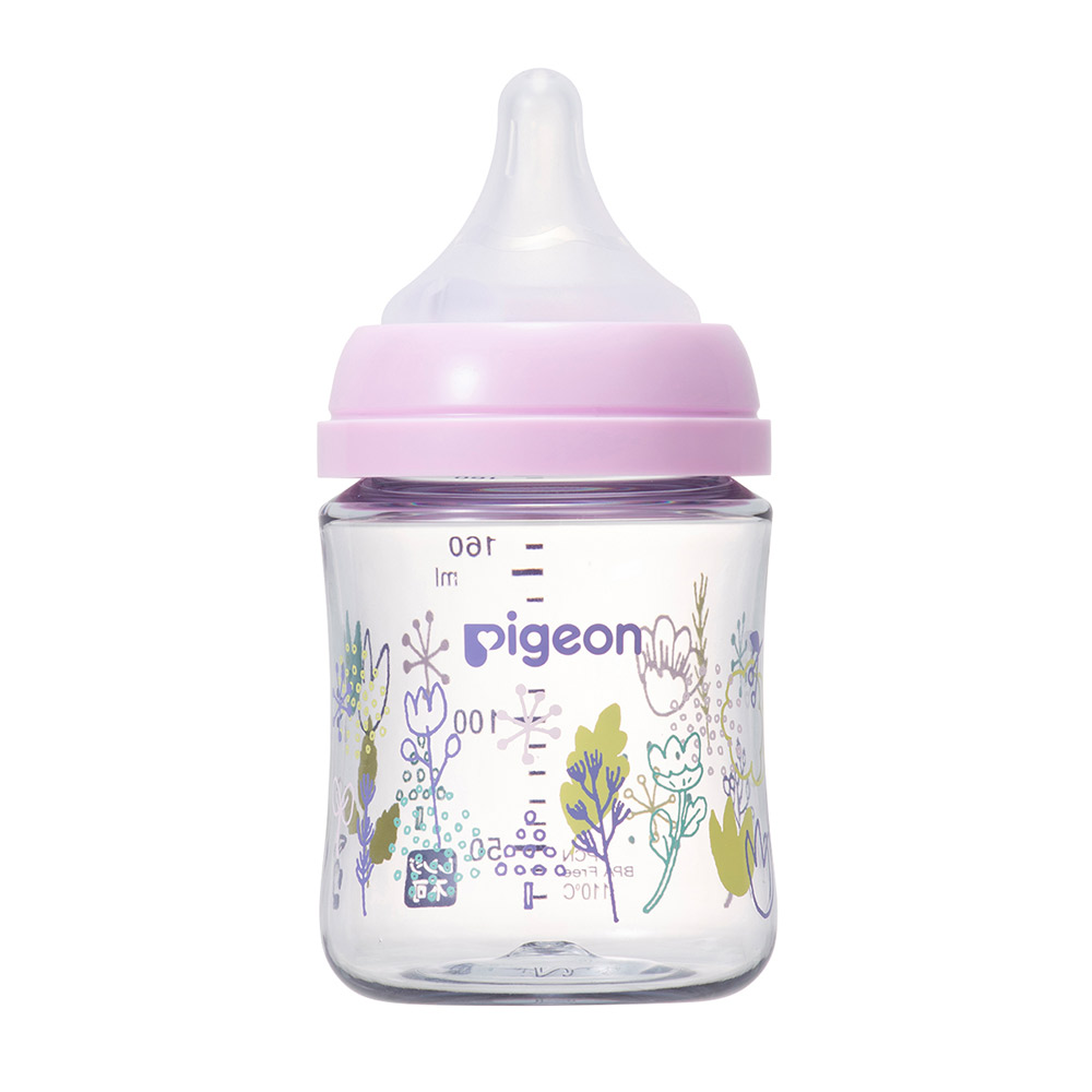 母乳実感 T-Ester プラスチック 160ml Flower Garden 160ml