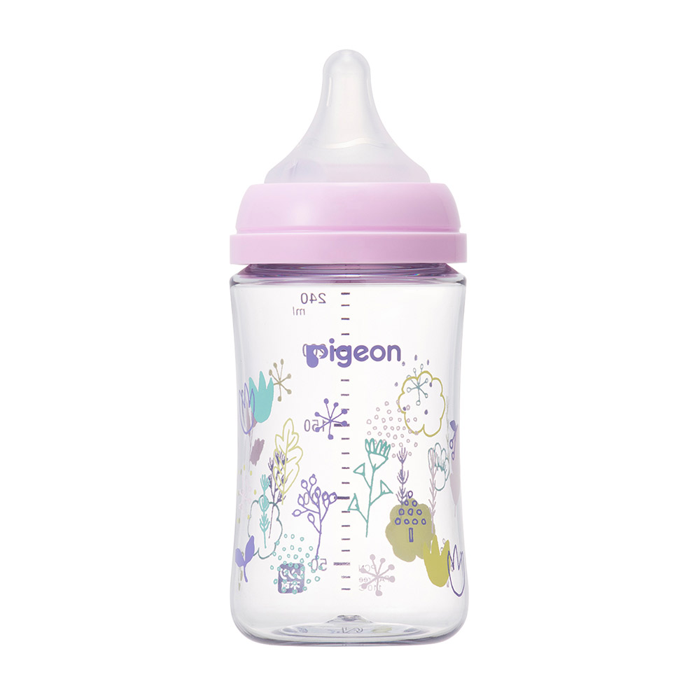 母乳実感 T-Ester プラスチック 240ml Flower Garden 240ml