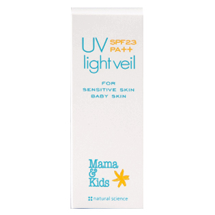 Mama&Kids(ママ&キッズ) UVライトベール(日焼け止め乳液) SPF23 PA++ 90ml 0ヵ月~