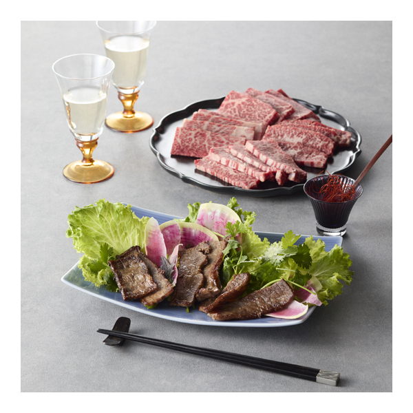 【夏ギフト】スギモト松阪牛焼肉食べ比べ400g (内祝いギフト) 送料当社負担