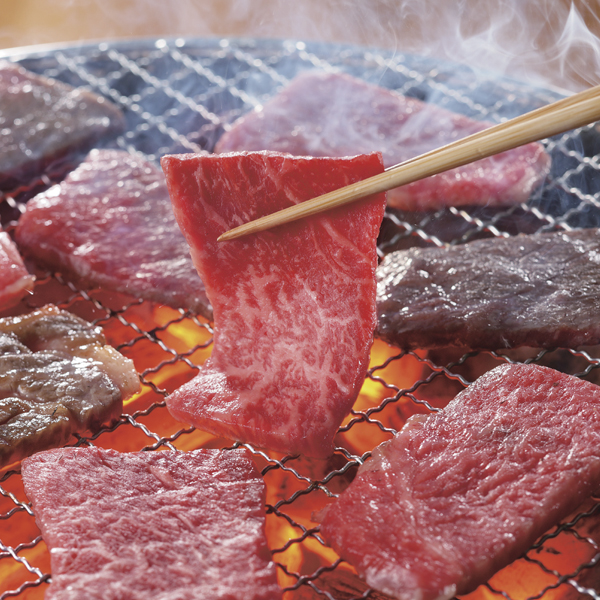 うし源本店 A5ランク大和榛原牛 霜降りカルビ・赤身もも焼肉用詰合せ UG-YTK1006 (内祝いギフト) 送料当社負担 アカチャンホンポ限定
