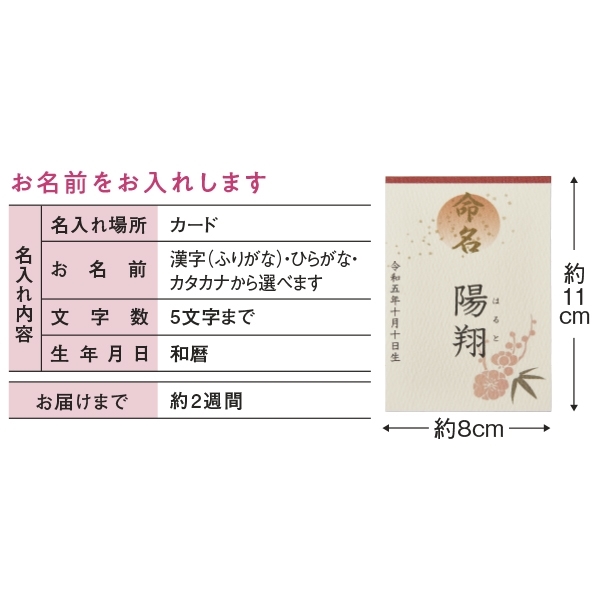 八代目儀兵衛 名入れ 十二単 満開 (内祝いギフト) 送料当社負担
