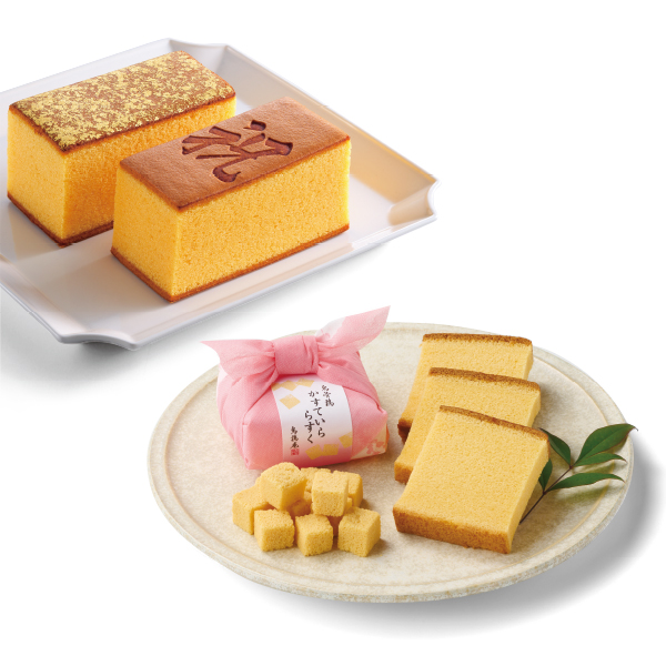 烏鶏庵 名入れ 烏骨鶏かすていら・らすく詰合せ 12CRIGー006 (内祝いギフト)