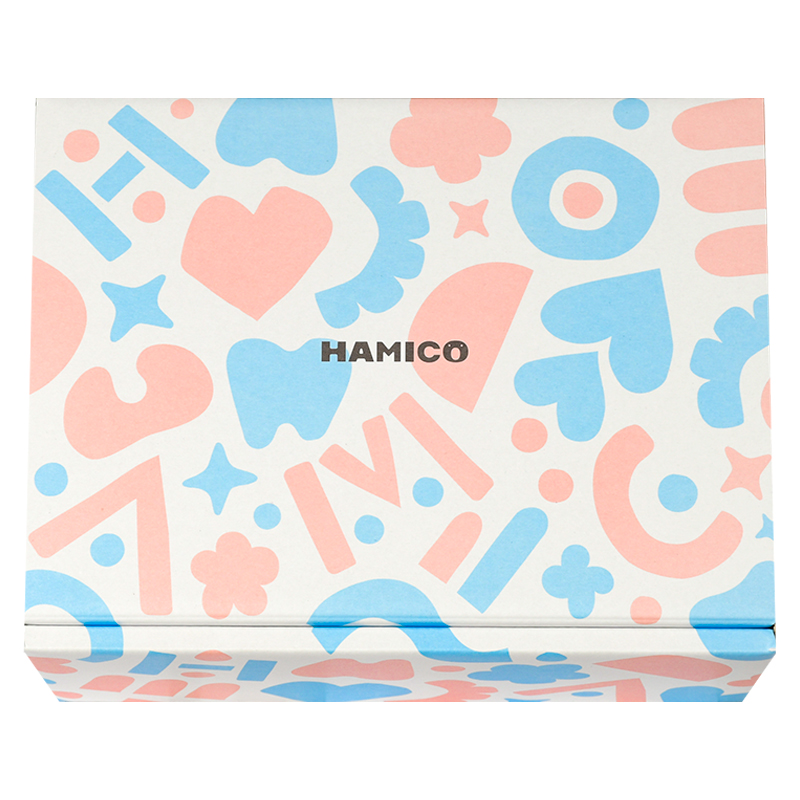 ハブラシ HAMICO PINKセット