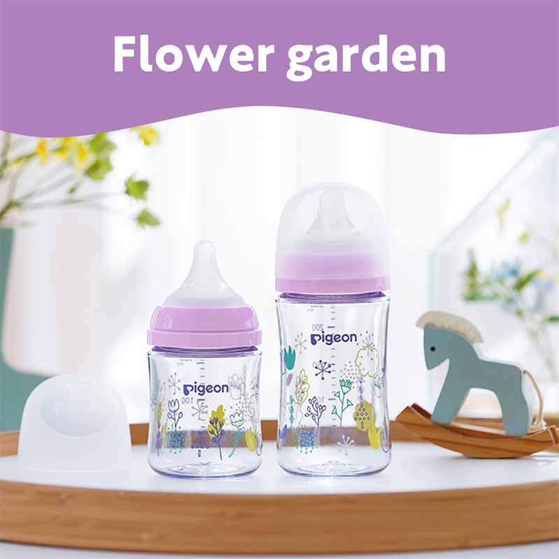 母乳実感 T-Ester プラスチック 160ml Flower Garden 160ml