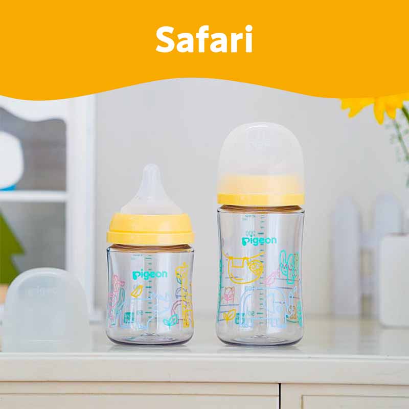 母乳実感 T-Ester プラスチック 160ml Safari 160ml