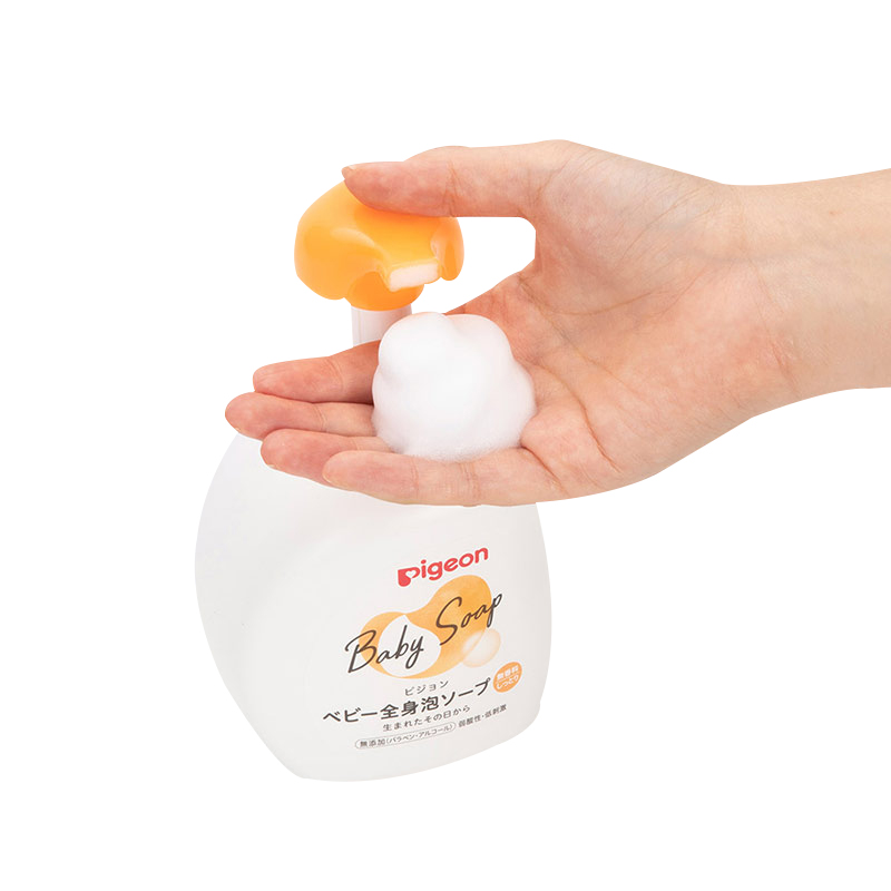 全身泡ソープ 無香料 しっとり 500ml