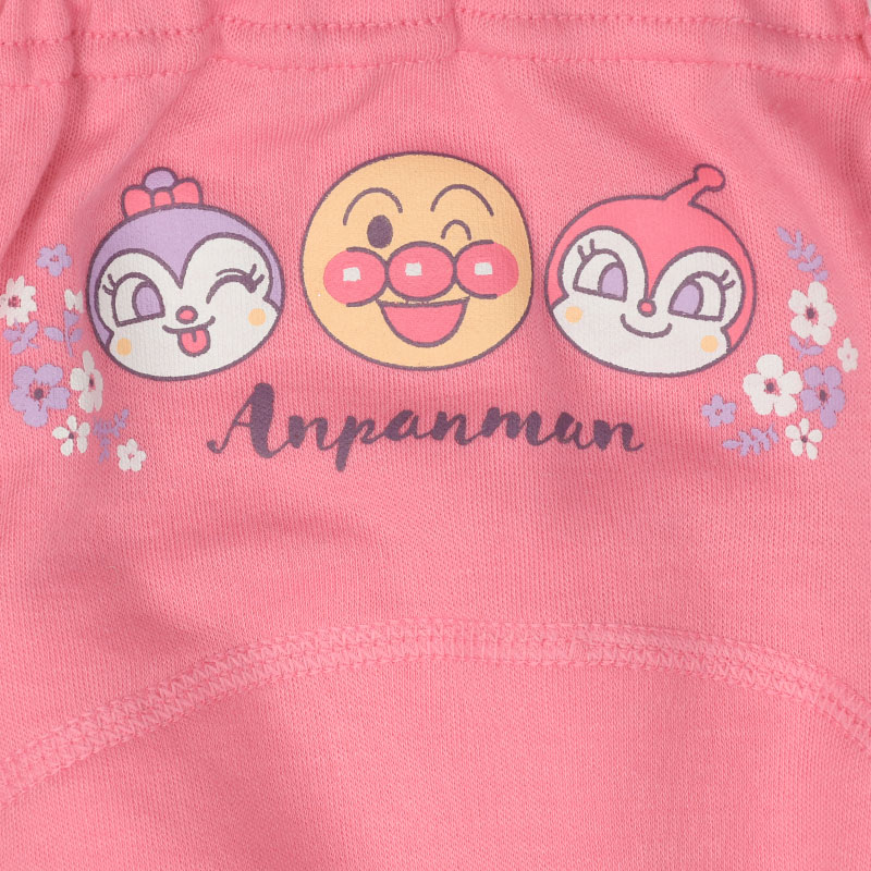3層 トレーニングパンツ 2枚組 アンパンマン ピンク 110cm