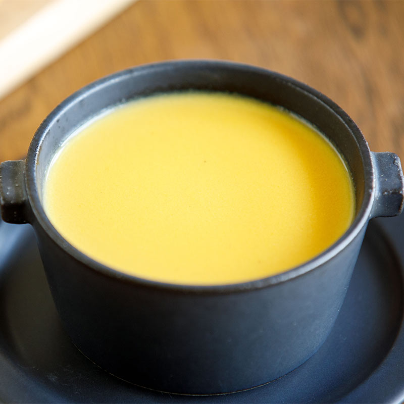 秋川牧園の美味しい牛乳を使用して作った コーンポタージュ