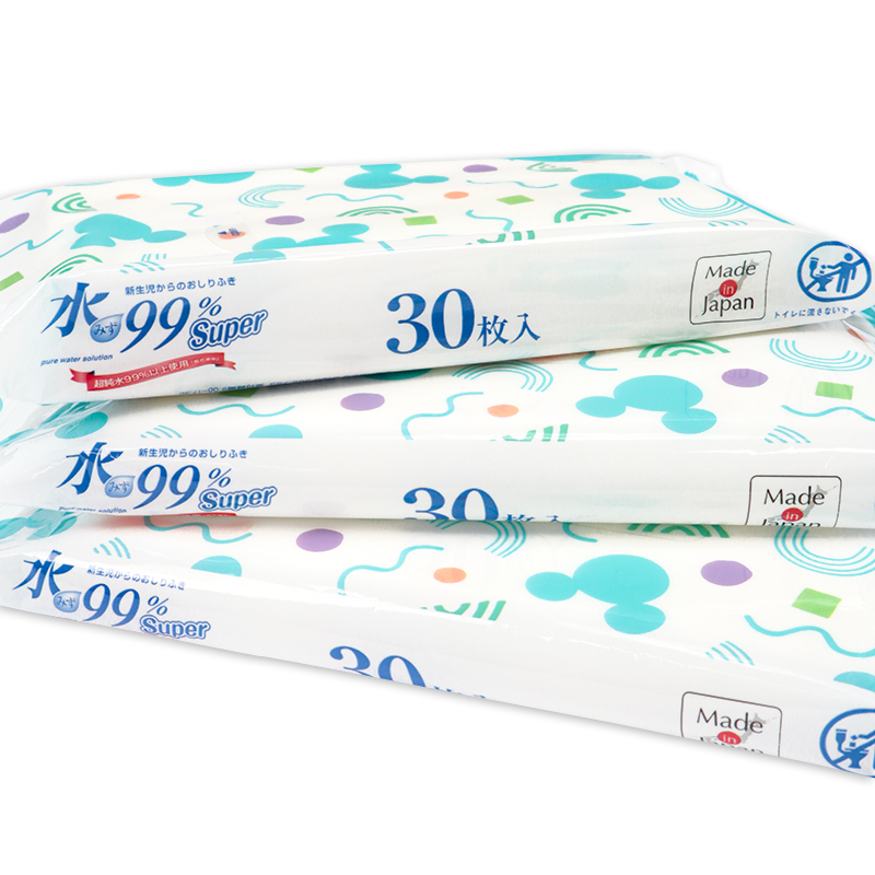 水99% Super おしりふき 外出用 30枚 スタンダード