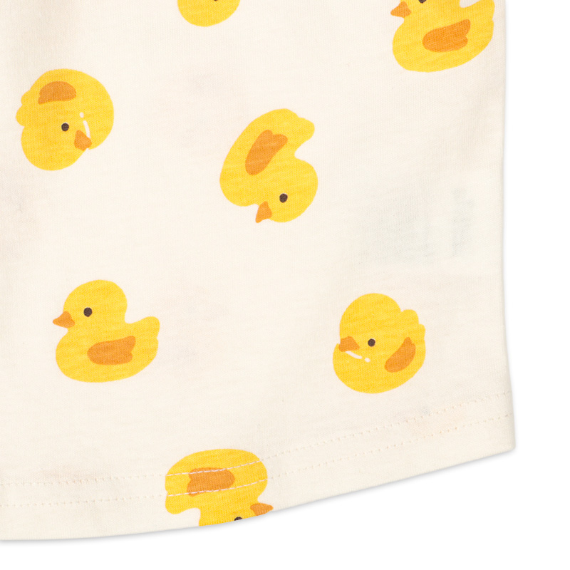 前後どちらでもOKTシャツ イエロー イエロー 60~70cm