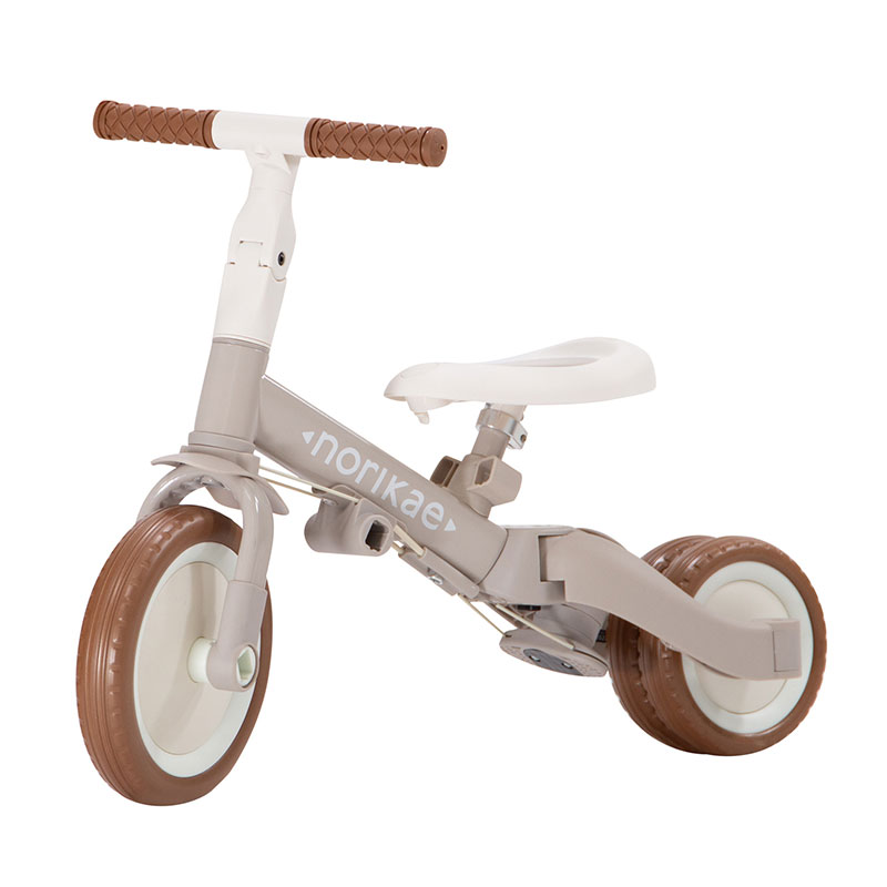 のりかえ三輪車GX ガード付き モカグレージュ