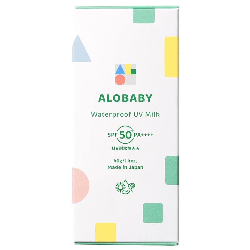 ALOBABY ウォータープルーフ UV ミルク SPF50 0ヵ月~