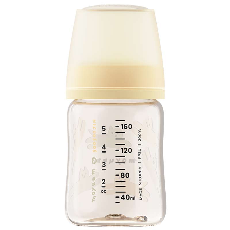 MOYUUM(モユム) プラスチック哺乳瓶 キャッツイエロー 170ml 170ml