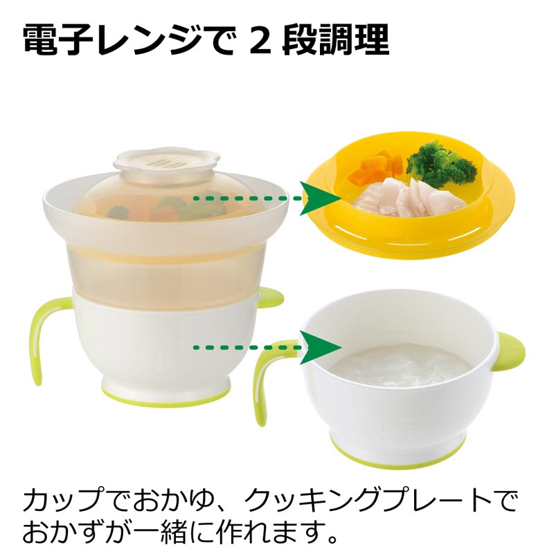 おかゆと一緒におかずが作れる 離乳食調理セット R