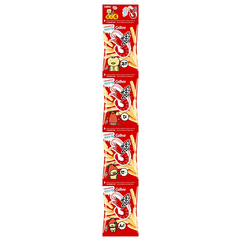 吊り下げ菓子 かっぱえびせん ミニ 4連