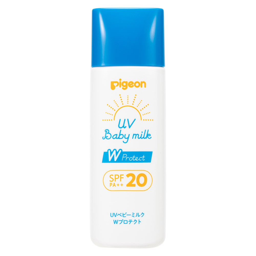 UVベビーミルク Wプロテクト SPF20 PA++ 45g 0ヵ月~
