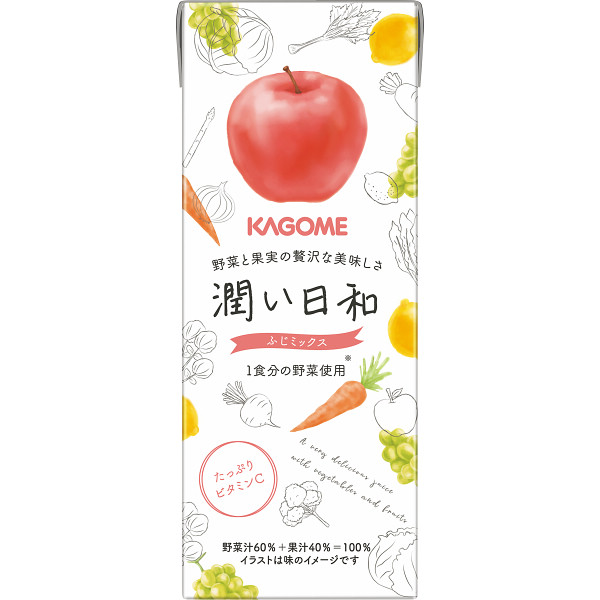カゴメ 潤い日和(15本) URB-30T (内祝いギフト)