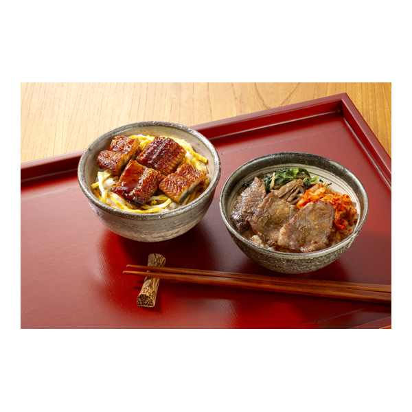 【夏ギフト】 米沢牛焼肉ご飯・鰻ごはんセットB (内祝いギフト) 送料当社負担