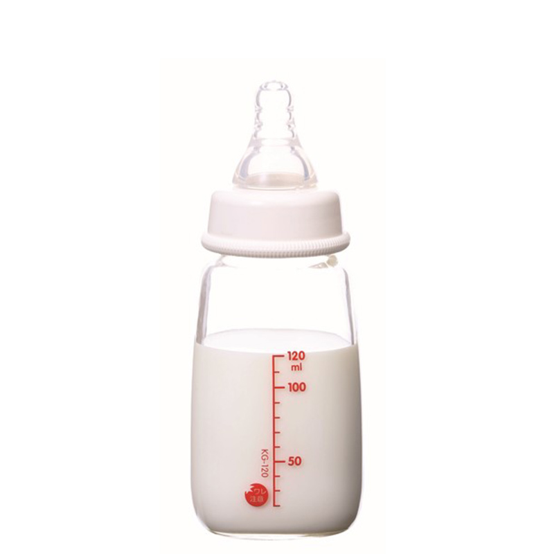 スリムタイプ 哺乳びん (ガラス製) 120ml 120ml