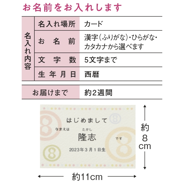 八代目儀兵衛 名入れ 祝い御膳セット (内祝いギフト) 送料当社負担