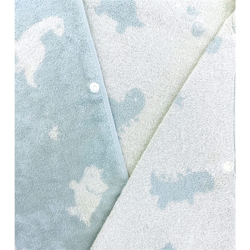 湯上がりポンチョ グリーン 60×120cm