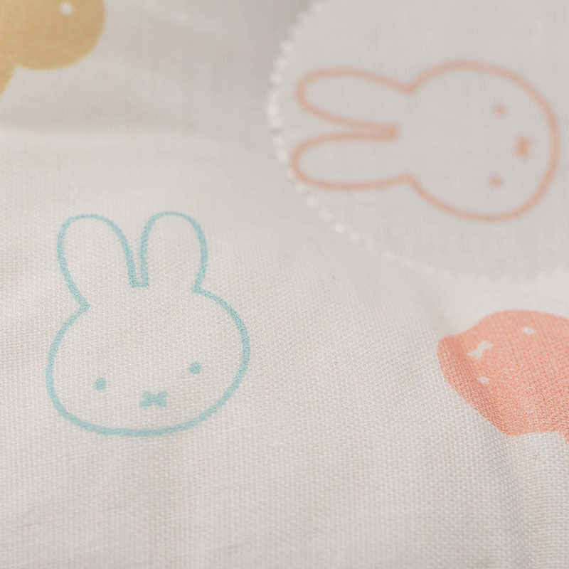 【0~3ヵ月用】ドーナツ(R)枕 小 ミッフィーボリスおかお アイボリー アイボリー