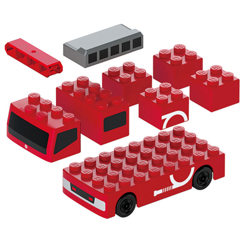 【SALE】トミカ・プラレールブロック のりものブロックタウンボックス