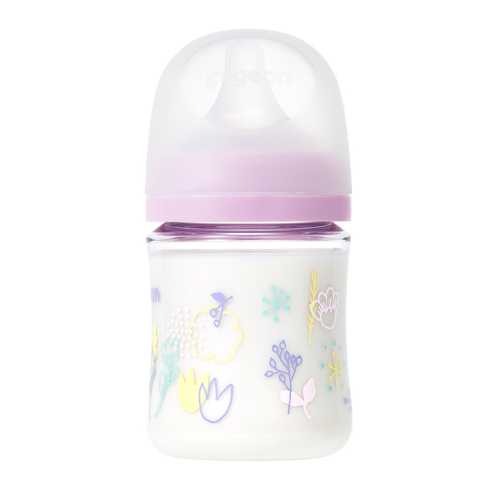 母乳実感 T-Ester プラスチック 160ml Flower Garden 160ml