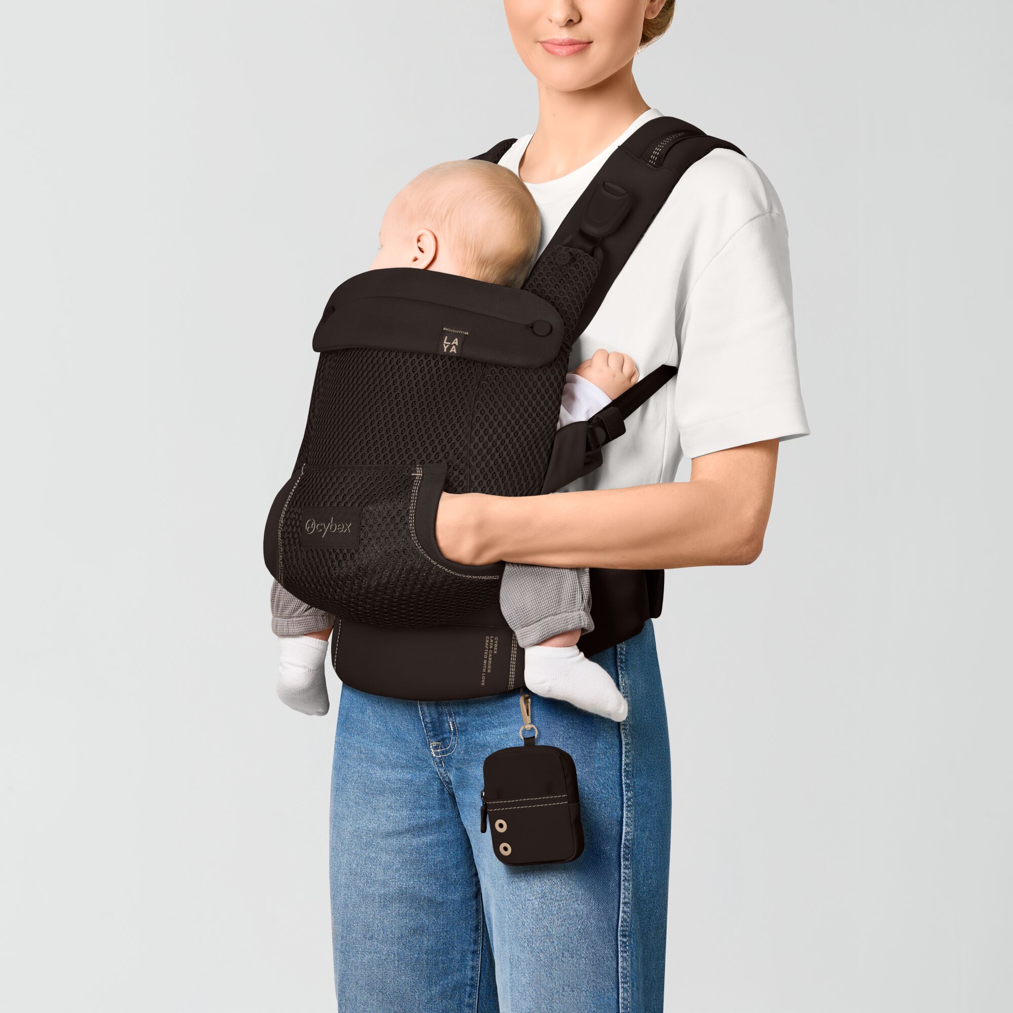 【6/12発売】ラヤ キャリア チョコレートブラウン 抱っこ紐 CYBEX(サイベックス) ブラウン