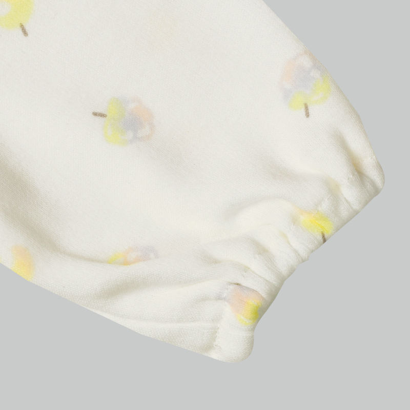 わたあめコットン長袖ドレスオール ピンク ピンク 50~60cm