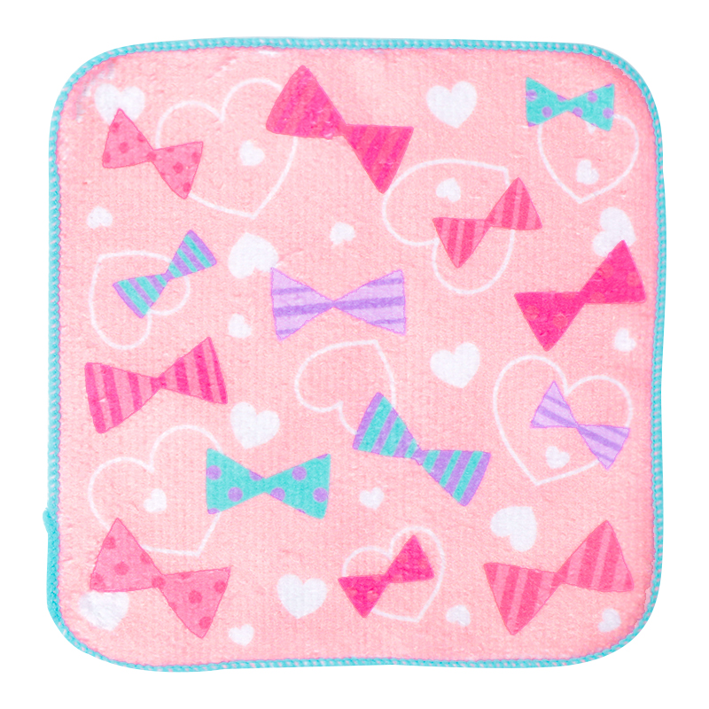 プチタオル5P25 ハーティー 16x16cm