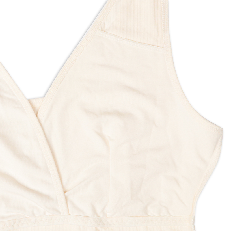 【再値下】【SALE】授乳しやすいタンクトップ (パッドなし) ホワイト ホワイト M