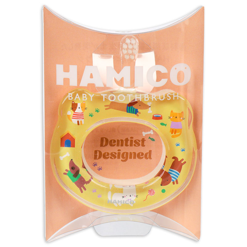 ベビーハブラシ HAMICO キャット&ドッグ