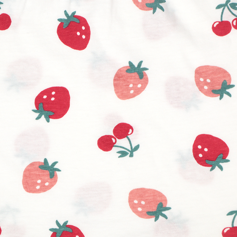 前後どちらでもOKTシャツ レッド レッド 60~70cm