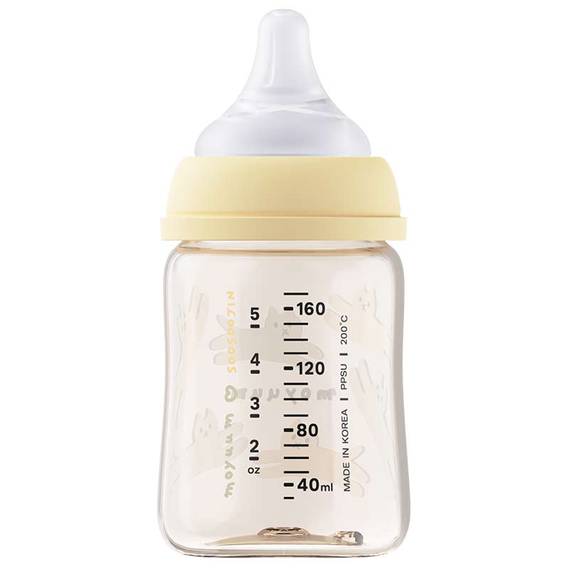 MOYUUM(モユム) プラスチック哺乳瓶 キャッツイエロー 170ml 170ml