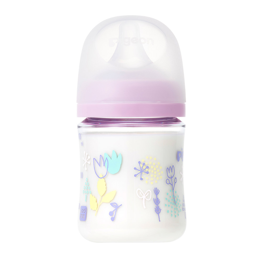 母乳実感 T-Ester プラスチック 160ml Flower Garden 160ml