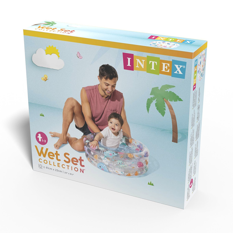 海の仲間たちプリントベビープール 61cm 1~3歳