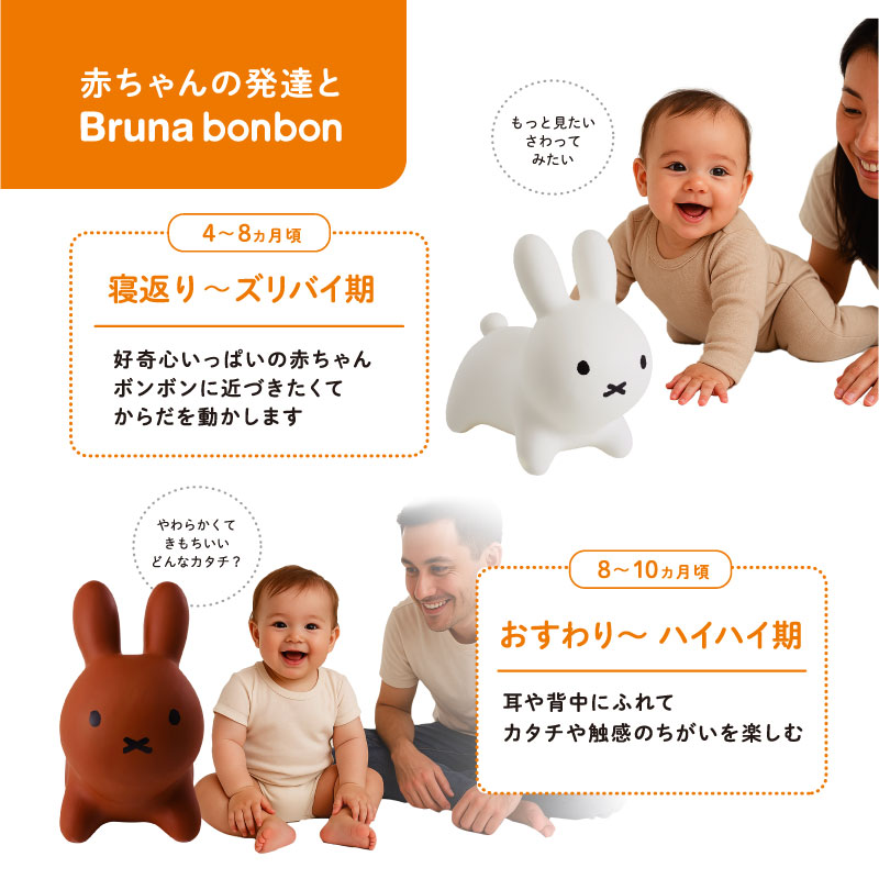 ブルーナボンボン ラビット ホワイト ホワイト