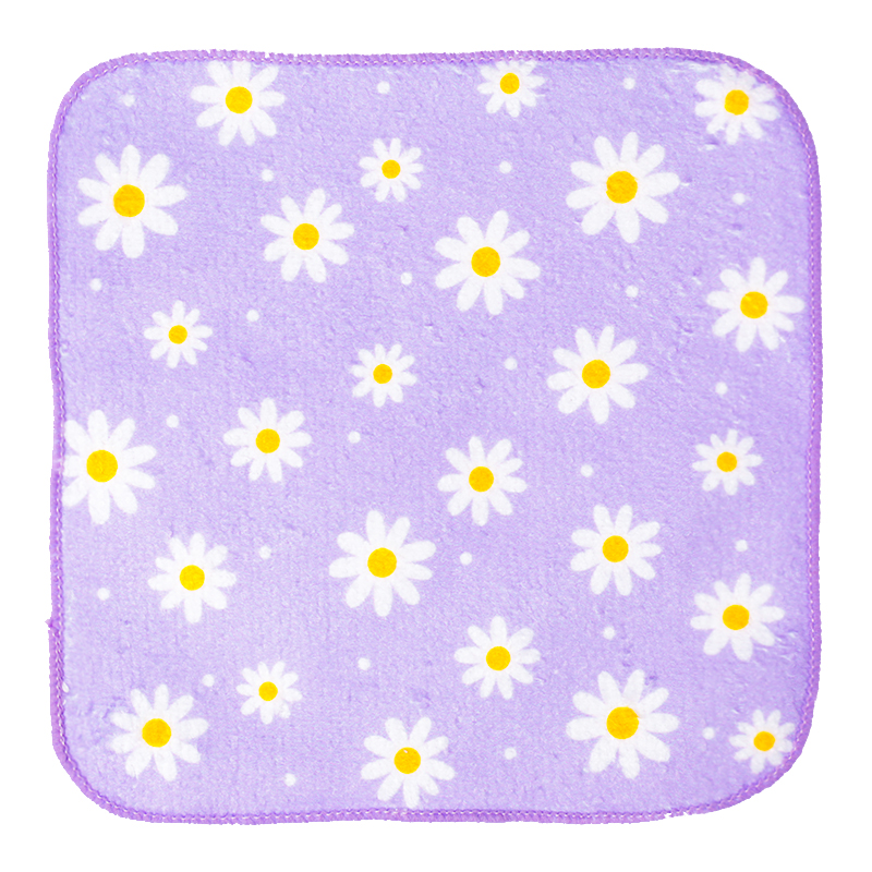 プチタオル5P25 ハーティー 16x16cm