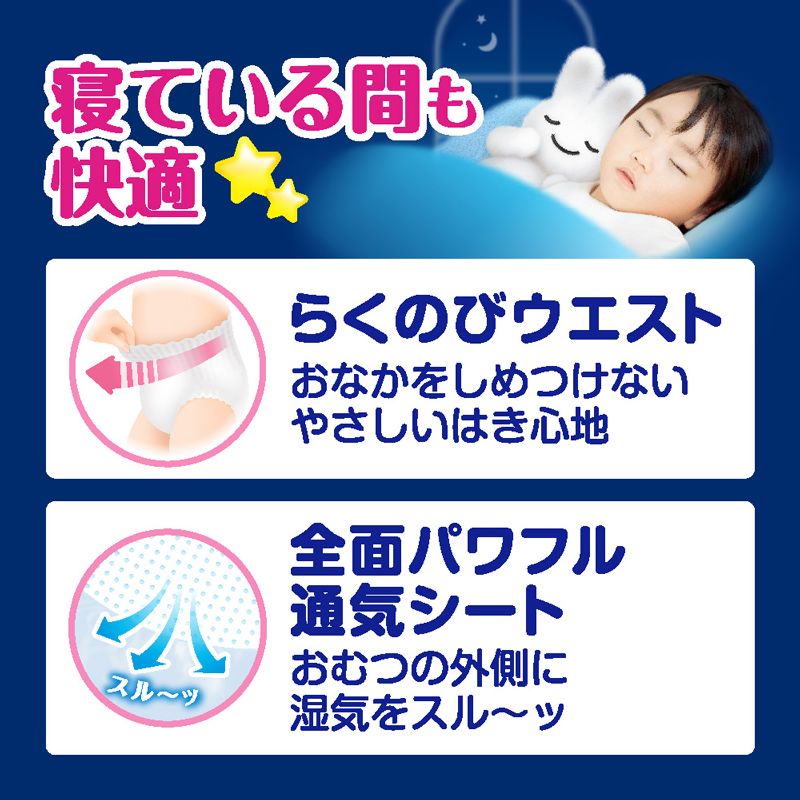 寝ている間も快適