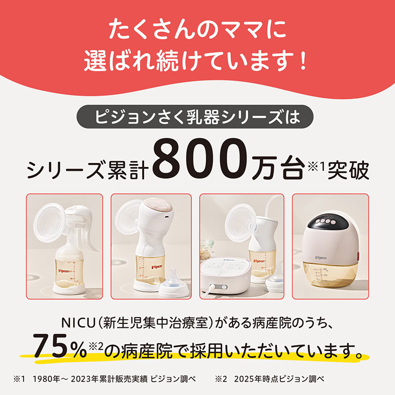 さく乳器 電動 hands free