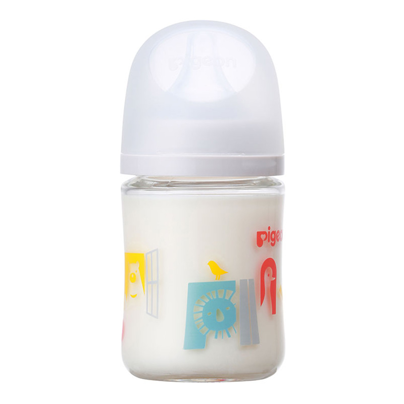 母乳実感 耐熱ガラス 160ml Zoo 160ml